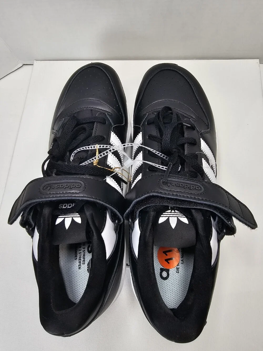 Adidas Forum TPU BSB Baseball Cleats Black White JR9614 Men’s Size 11 New